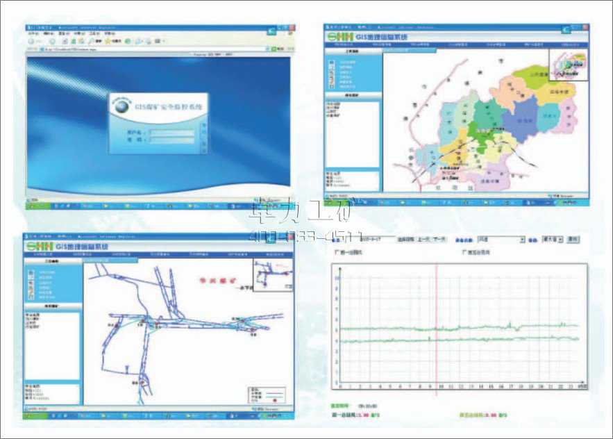 煤矿综合信息电子地图（GIS）查询系统（软件）